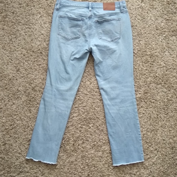 j crew skim broken in boyfriend jeans h0914 - Picture 9 of 10